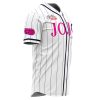 Personalized Giorno G GW JBA AOP Baseball Jersey SIDE Mockup - JoJo's Bizarre Adventure UK Shop