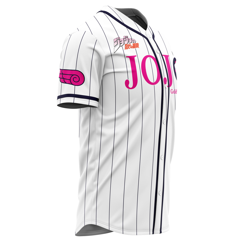 Personalized Giorno Giovanna Golden Wind Jojo’s Bizarre Adventure Baseball Jersey - Image 4