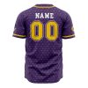 Personalized Josuke Shining Diamond JBA AOP Baseball Jersey BACK Mockup - JoJo's Bizarre Adventure UK Shop