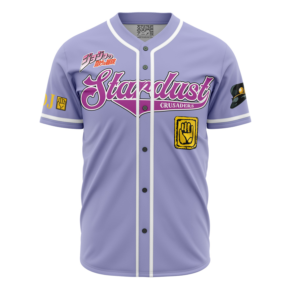 Personalized Stardust Crusaders Jojo’s Bizarre Adventure Baseball Jersey - Image 2