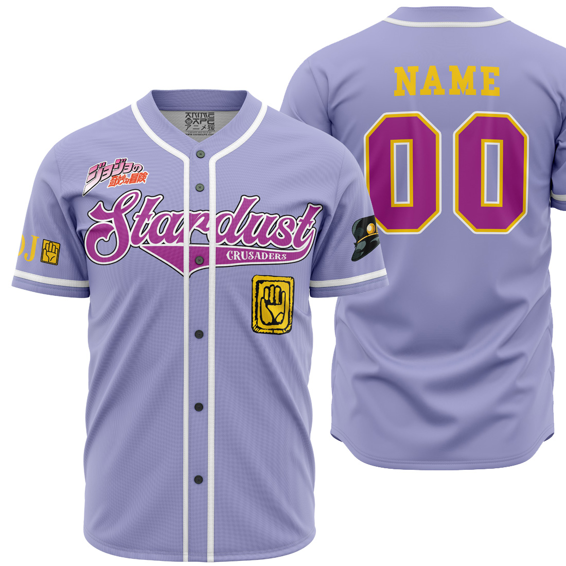 Personalized Stardust Crusaders Jojo’s Bizarre Adventure Baseball Jersey