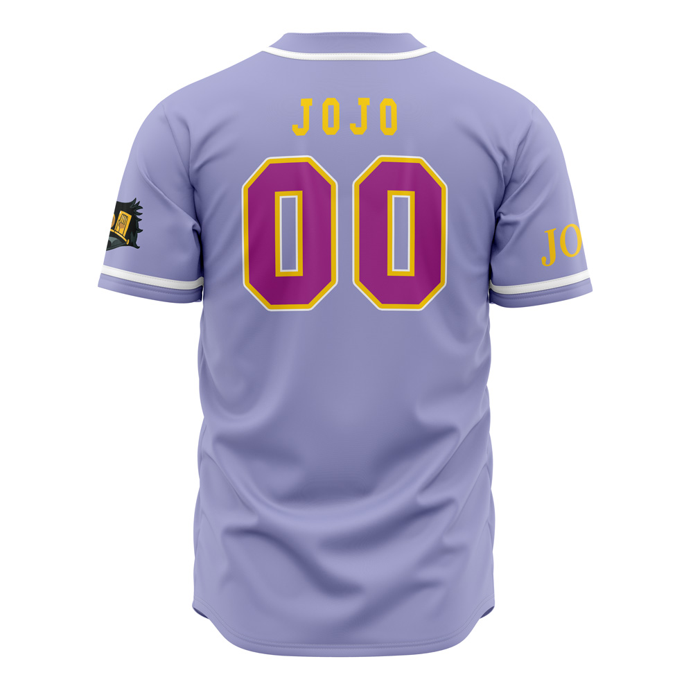 Stardust Crusaders Jojo’s Bizarre Adventure Baseball Jersey - Image 2