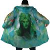 Trippy Auratic Dio Jojos Bizarre Adventure AOP Hooded Cloak Coat NO HOOD Mockup - JoJo's Bizarre Adventure UK Shop