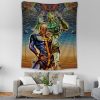Trippy Enrico Pucci C Moon JBA Tapestry Vertical Couch Mockup - JoJo's Bizarre Adventure UK Shop