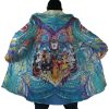Trippy Golden Wind Squad JBA AOP Hooded Cloak Coat NO HOOD Mockup - JoJo's Bizarre Adventure UK Shop