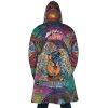 Trippy Guido Mista Six Bullets JBA AOP Hooded Cloak Coat BACK Mockup - JoJo's Bizarre Adventure UK Shop