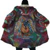 Trippy Guido Mista Six Bullets JBA AOP Hooded Cloak Coat NO HOOD Mockup - JoJo's Bizarre Adventure UK Shop