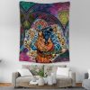 Trippy Guido Mista Six Bullets JBA Tapestry Vertical Couch Mockup - JoJo's Bizarre Adventure UK Shop