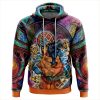 Trippy Guido Mista Six Bullets Jojos Bizarre Adventure AOP Hoodie 3D FRONT Mockup - JoJo's Bizarre Adventure UK Shop