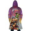 Trippy Gyro Zeppeli Ball Breaker JBA AOP Hooded Cloak Coat BACK Mockup - JoJo's Bizarre Adventure UK Shop