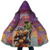 Trippy Gyro Zeppeli Ball Breaker JBA AOP Hooded Cloak Coat MAIN Mockup - JoJo's Bizarre Adventure UK Shop