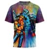 Trippy Jolyne Cujoh Stone Ocean Jojos Bizarre Adventure T Shirt 3D FRONT Mockup - JoJo's Bizarre Adventure UK Shop