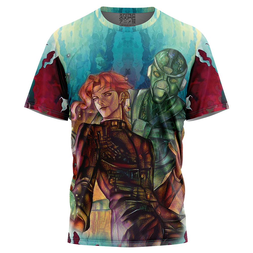 Trippy Kakyoin Hierophant Green Jojo’s Bizarre Adventure T-Shirt