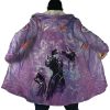 Trippy Lucid Stardust Crusaders JBA AOP Hooded Cloak Coat NO HOOD Mockup - JoJo's Bizarre Adventure UK Shop