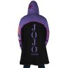 Yare Yare Daze JBA AOP Hooded Cloak Coat BACK Mockup - JoJo's Bizarre Adventure UK Shop