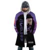 Yare Yare Daze JBA AOP Hooded Cloak Coat FRONT Mockup - JoJo's Bizarre Adventure UK Shop