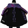 Yare Yare Daze JBA AOP Hooded Cloak Coat NO HOOD Mockup - JoJo's Bizarre Adventure UK Shop