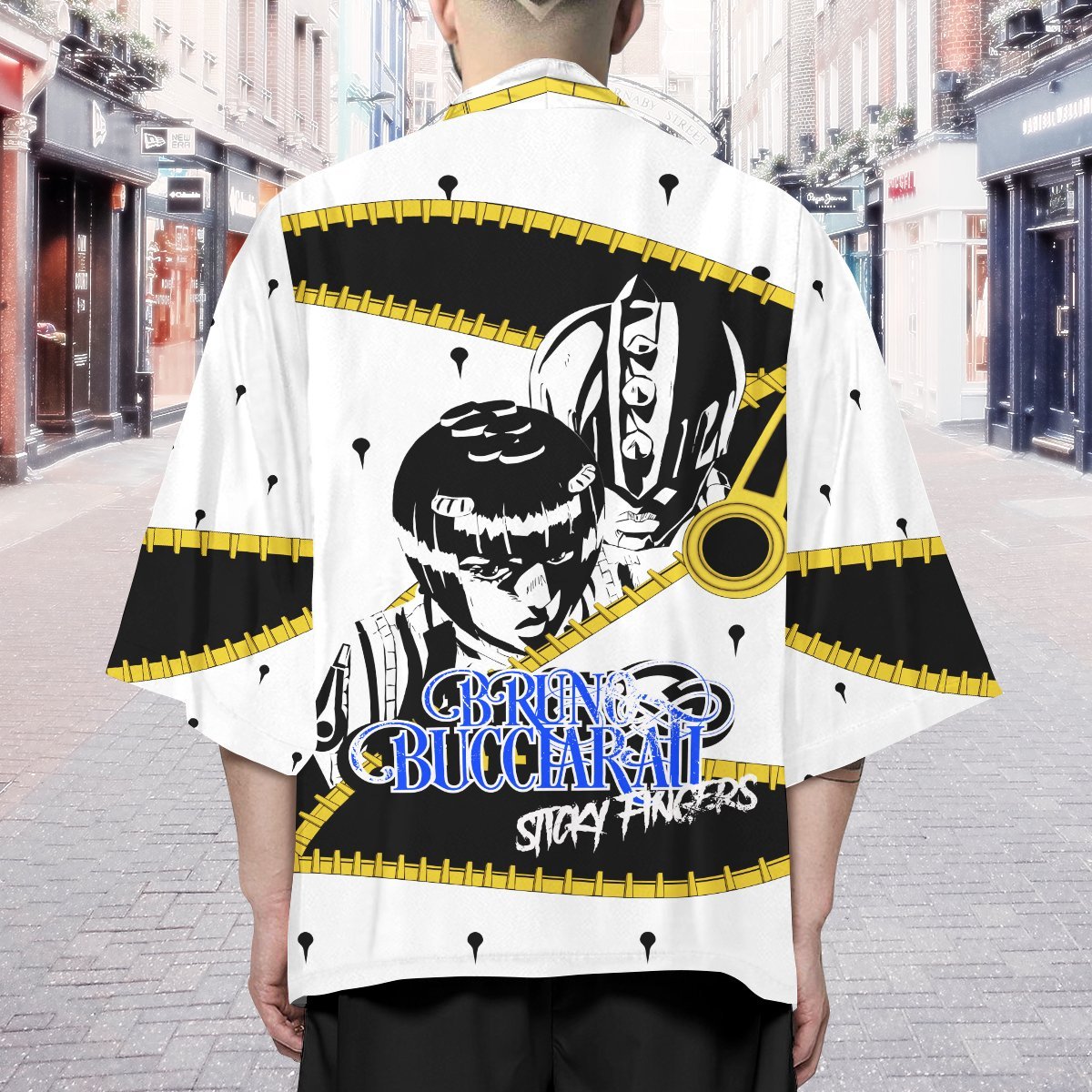 JJBA Bruno Sticky Finger Kimono - Image 7