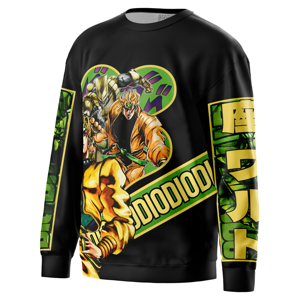 Dio Brando Jojo’s Bizarre Adventure Streetwear Sweatshirt - Image 2