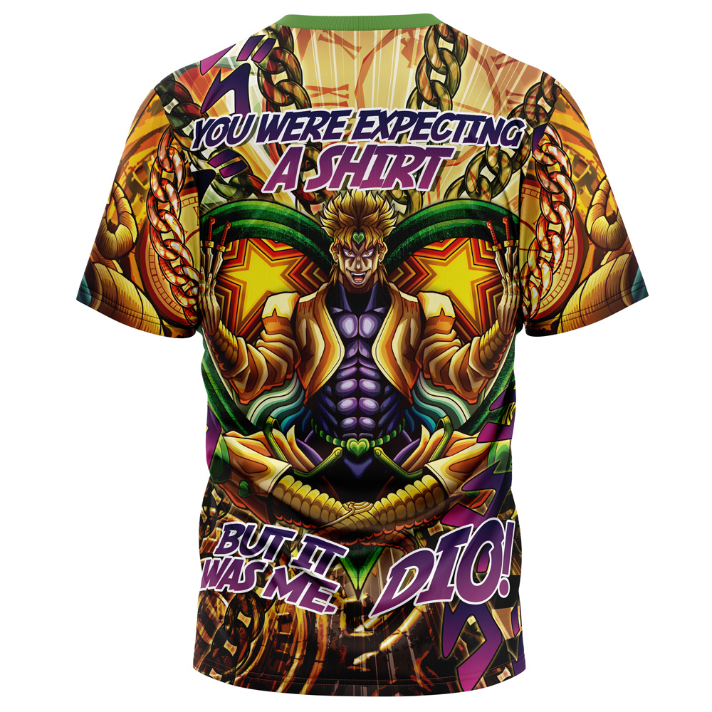 Trippy Medidating Dio It Was Me JoJo’s Bizarre Adventure T-Shirt - Image 4