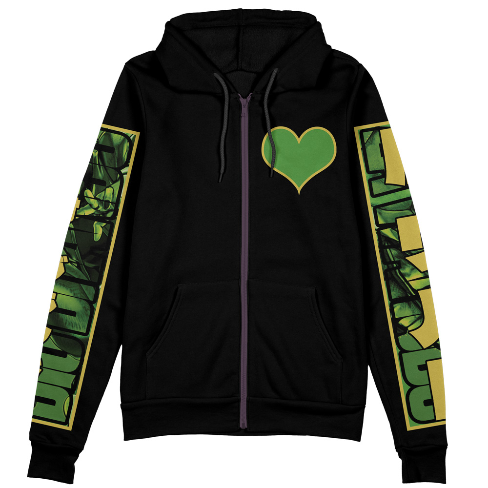 Dio Brando Jojo’s Bizarre Adventure Streetwear Zip Hoodie Jacket - Image 2