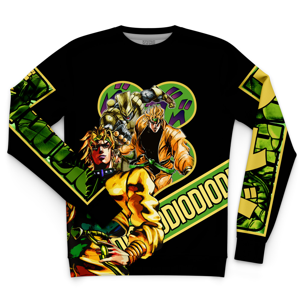 Dio Brando Jojo’s Bizarre Adventure Streetwear Sweatshirt - Image 4