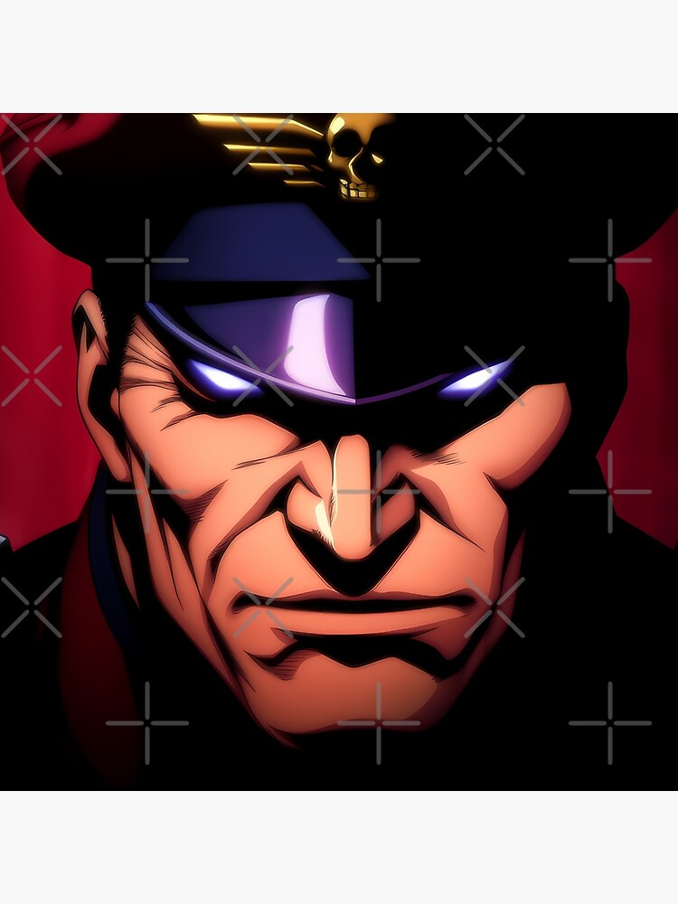 M Bison 1 Throw Pillow - Image 2