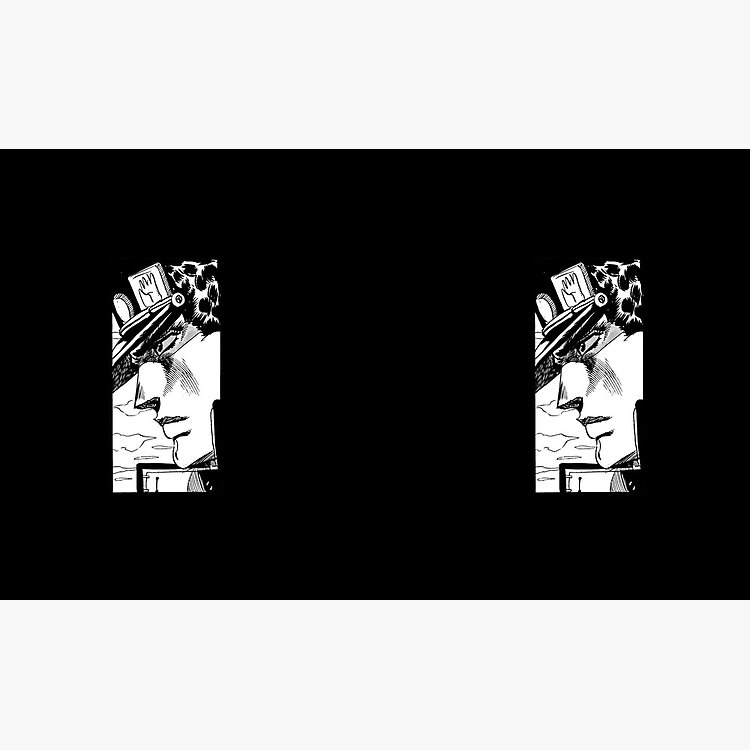 Jotaro Kujo Manga Panel Black White Mug - Image 2