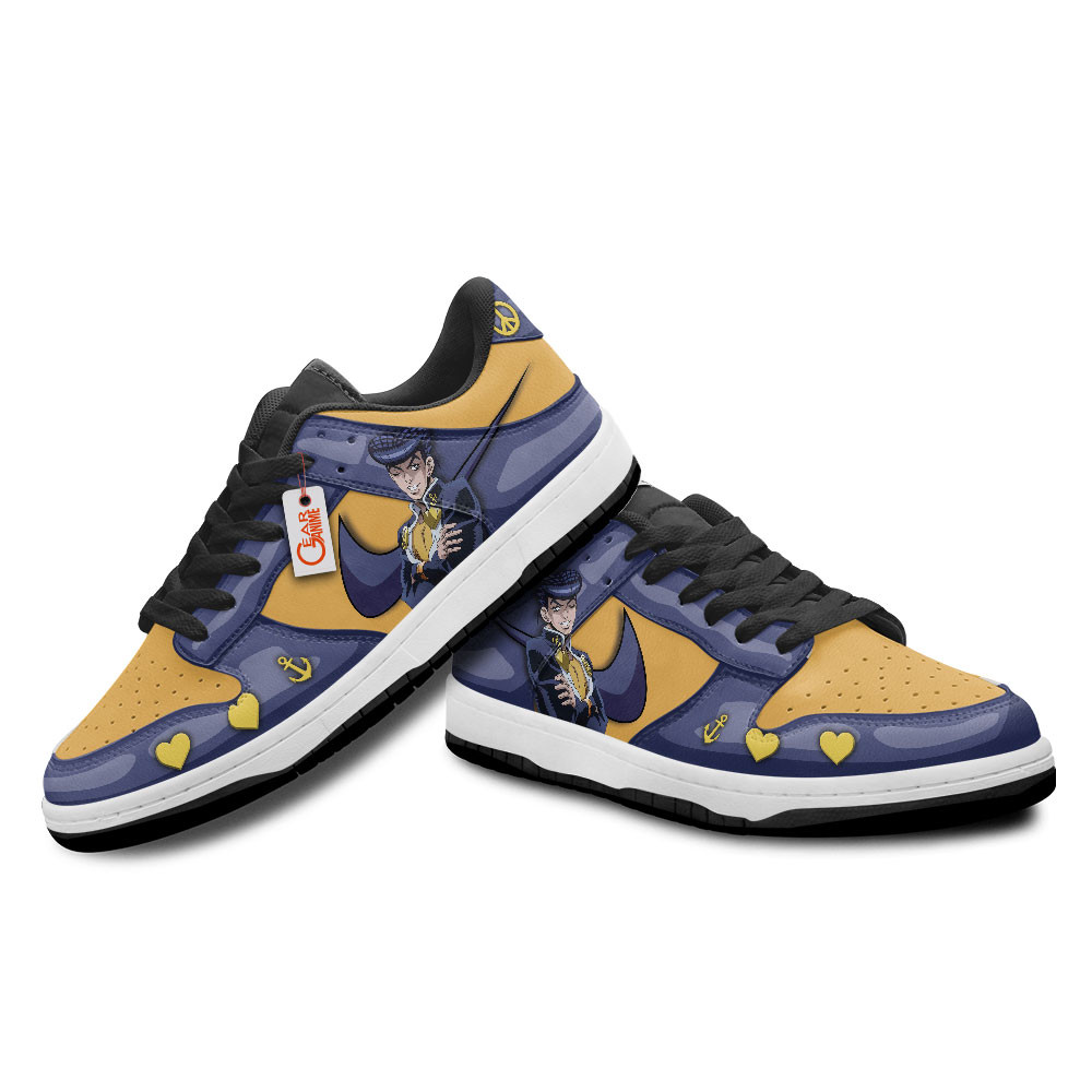 Josuke Higashikata JJBA Low Top J1 Sneakers - Image 2
