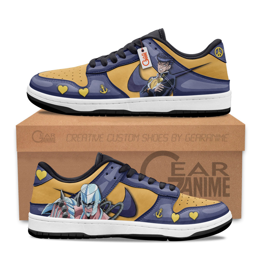 Josuke Higashikata JJBA Low Top J1 Sneakers