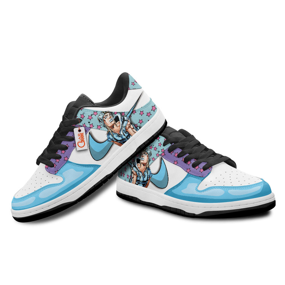 Johnny Joestar JJBA Low Top J1 Sneakers - Image 2
