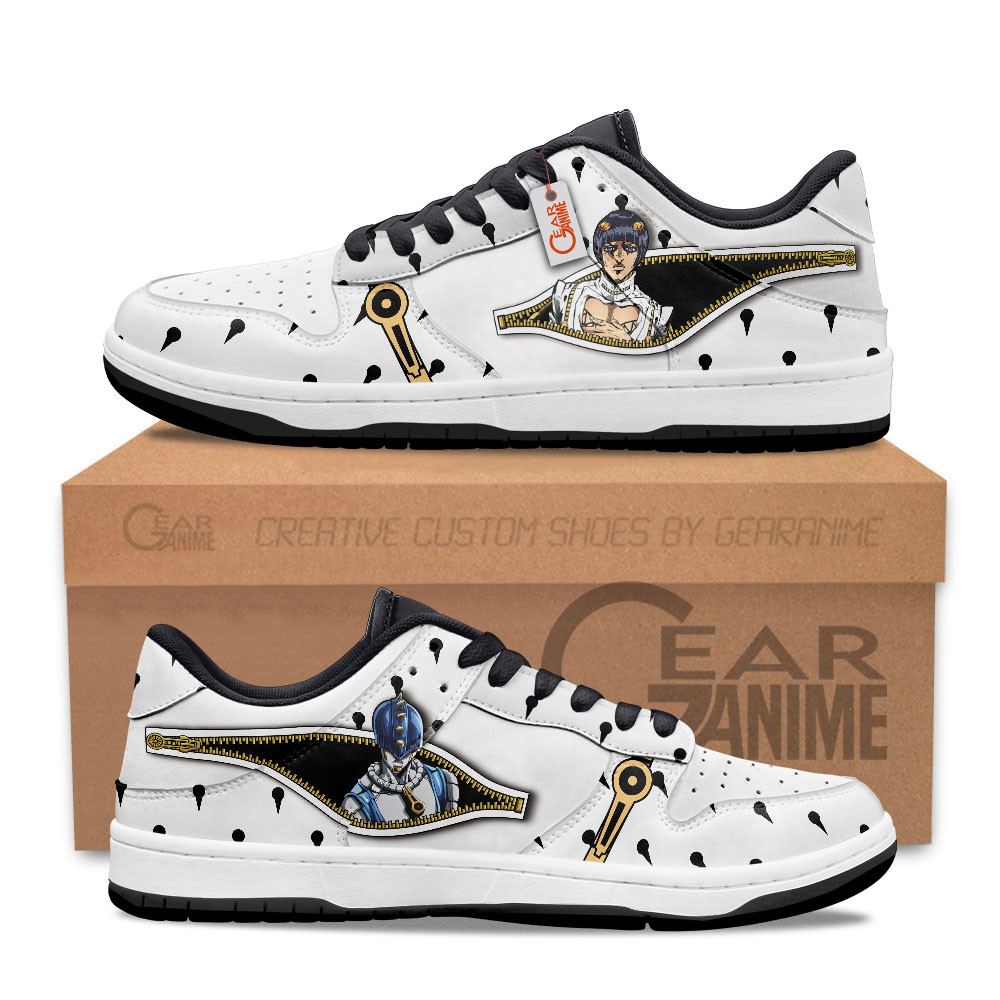 Bruno Bucciarati JJBA Low Top J1 Sneakers