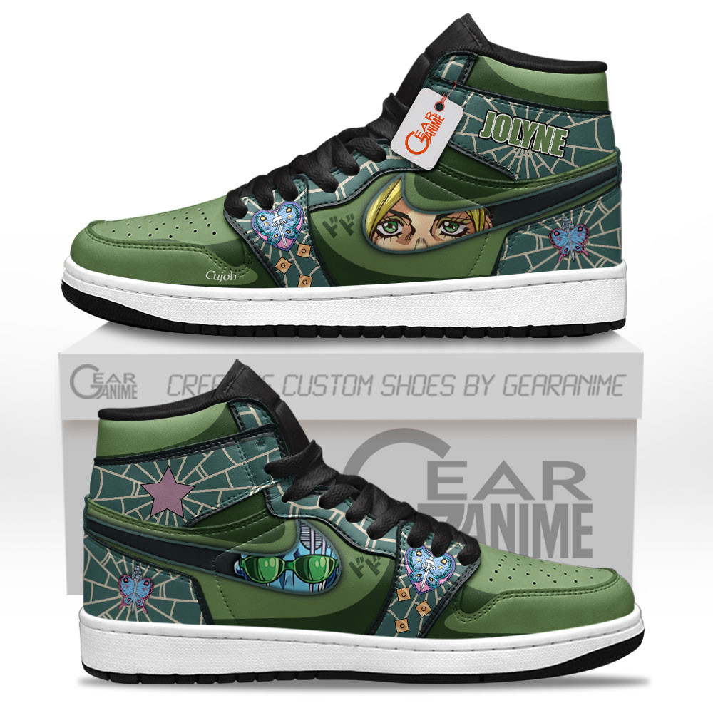 Hot Jolyne Cujoh JJBA High Top J1 Sneakers