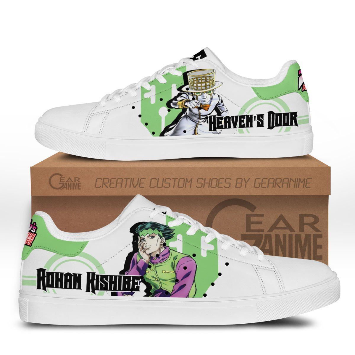 Rohan Kishibe JJBA Skate Shoes