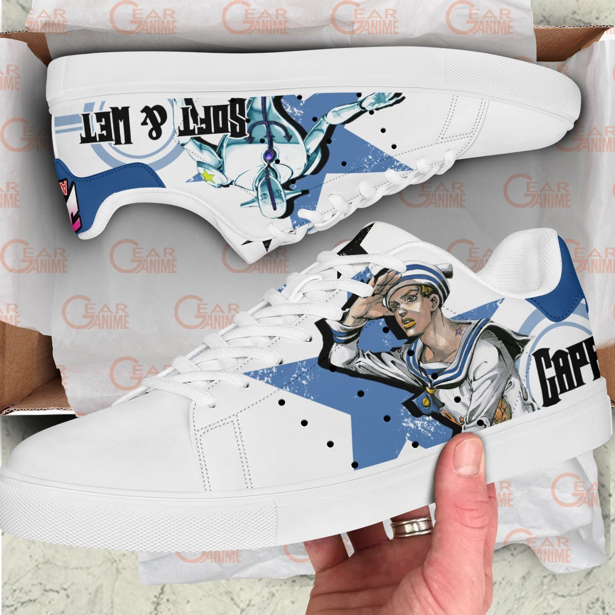 Gappy JJBA Skate Shoes - Image 2