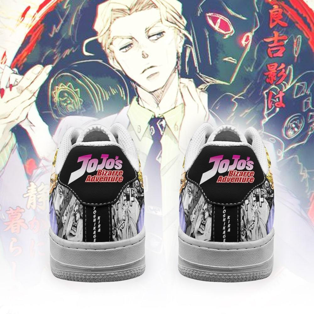 Yoshikage Kira JoJo’s Bizarre Adventure Air Force Sneakers - Image 2