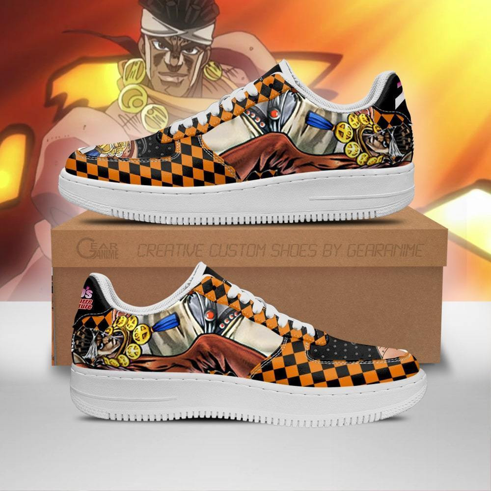 Muhammad Avdol JoJo’s Bizarre Adventure Low Top Air Force Sneakers