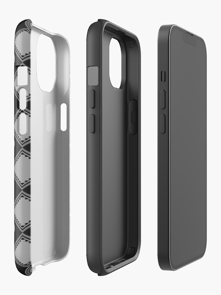 Kira S Pattern Classic Grey Iphone Case - Image 2