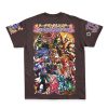 jojo Streetwear T Shirt Back - JoJo's Bizarre Adventure UK Shop