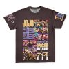 jojo Streetwear T Shirt Front - JoJo's Bizarre Adventure UK Shop