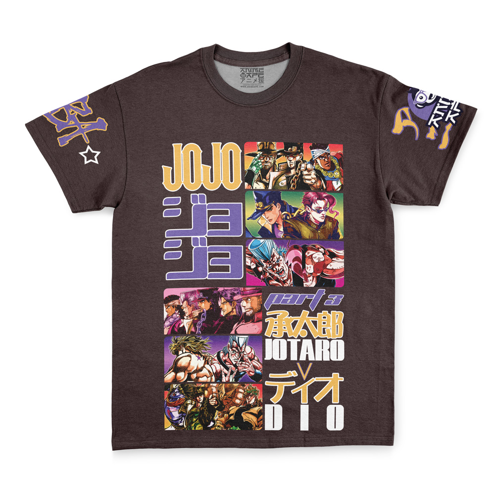 Stardust Crusaders Jojo’s Bizarre Adventure Streetwear T-Shirt - Image 3
