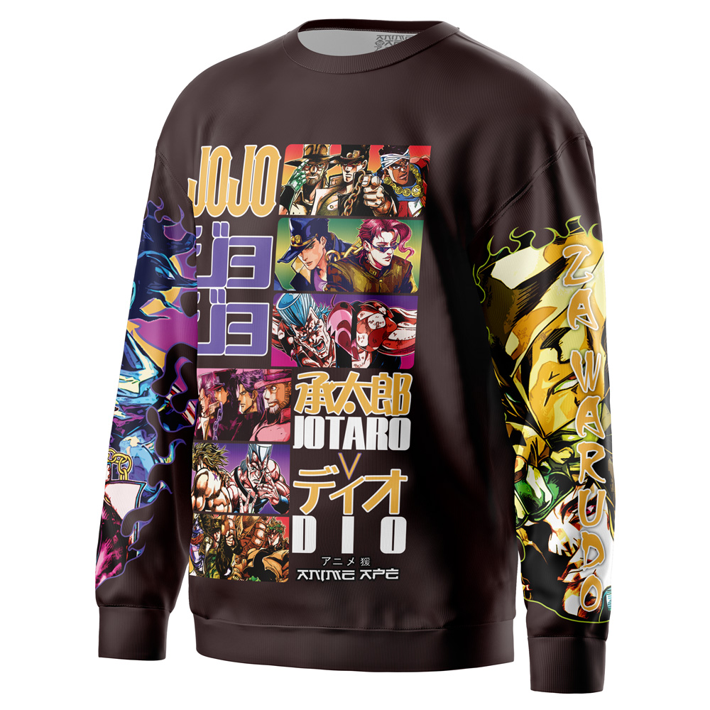 Stardust Crusaders Jojo’s Bizarre Adventure Streetwear Sweatshirt - Image 3