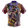 jotaro Button Up Hawaiian Shirt front new 2 - JoJo's Bizarre Adventure UK Shop