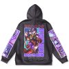 jotaro Flat Hoodie back - JoJo's Bizarre Adventure UK Shop