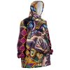 jotaro Oodie Oversized Blanket Hoodie front right - JoJo's Bizarre Adventure UK Shop