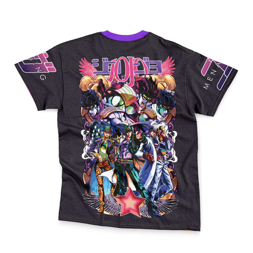 Jotaro Kujo V2 Jojo’s Bizarre Adventure Streetwear T-Shirt - Image 2