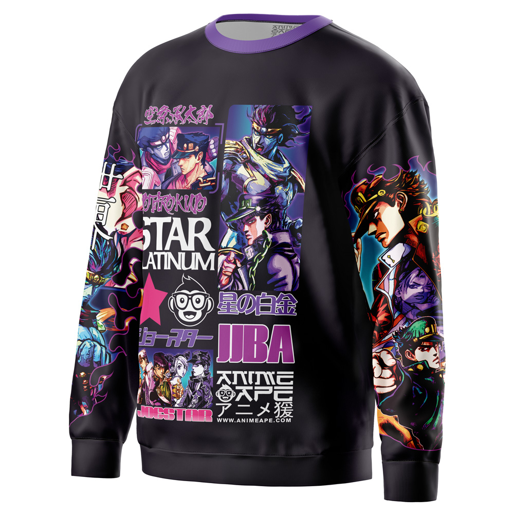 Jotaro Kujo V2 Jojo’s Bizarre Adventure Streetwear Sweatshirt - Image 3