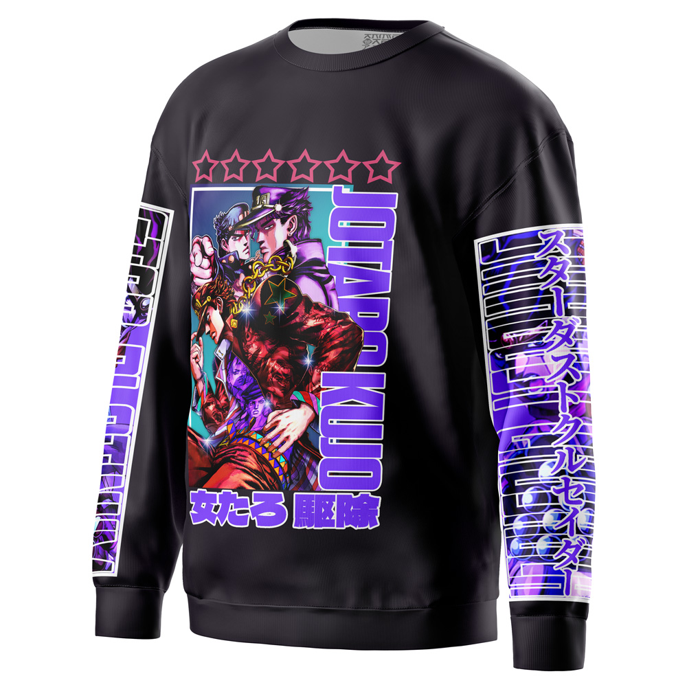 Jotaro Kujo Jojo’s Bizarre Adventure Streetwear Sweatshirt - Image 2