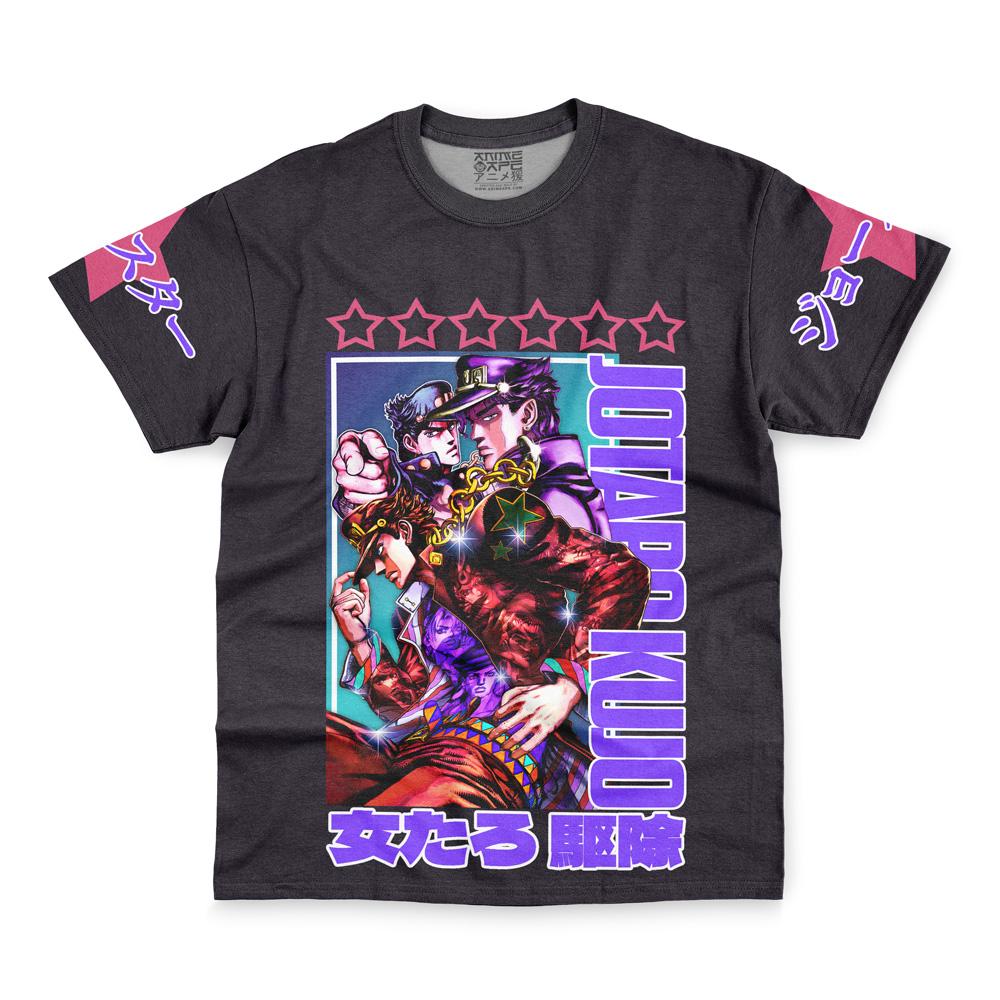 Jotaro Kujo Jojo’s Bizarre Adventure Streetwear T-Shirt - Image 2