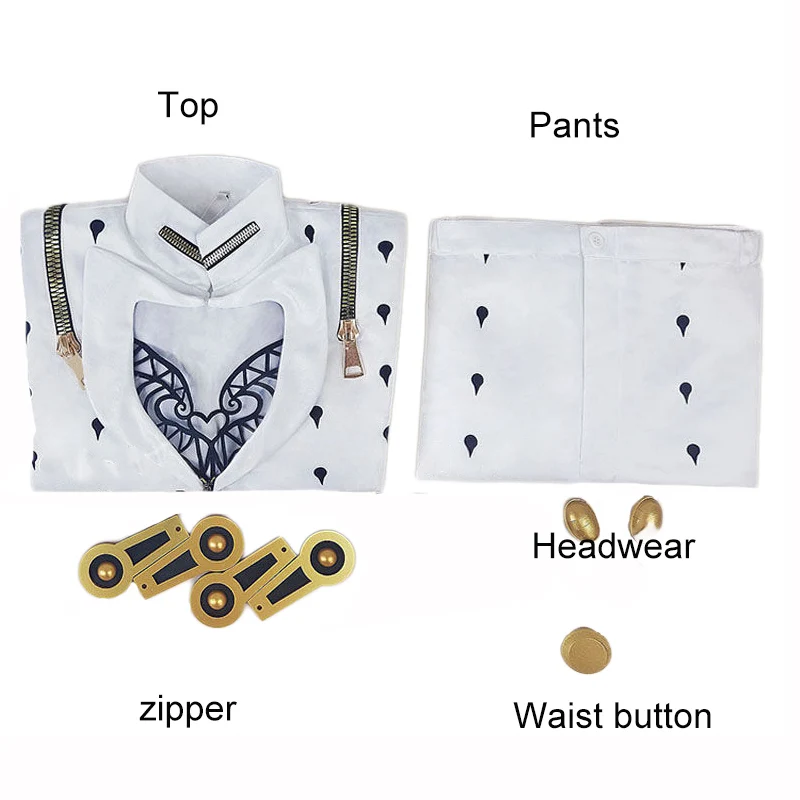 AJoJos Bizarre Adventure Golden Wind Costume Slim Costume - Image 5
